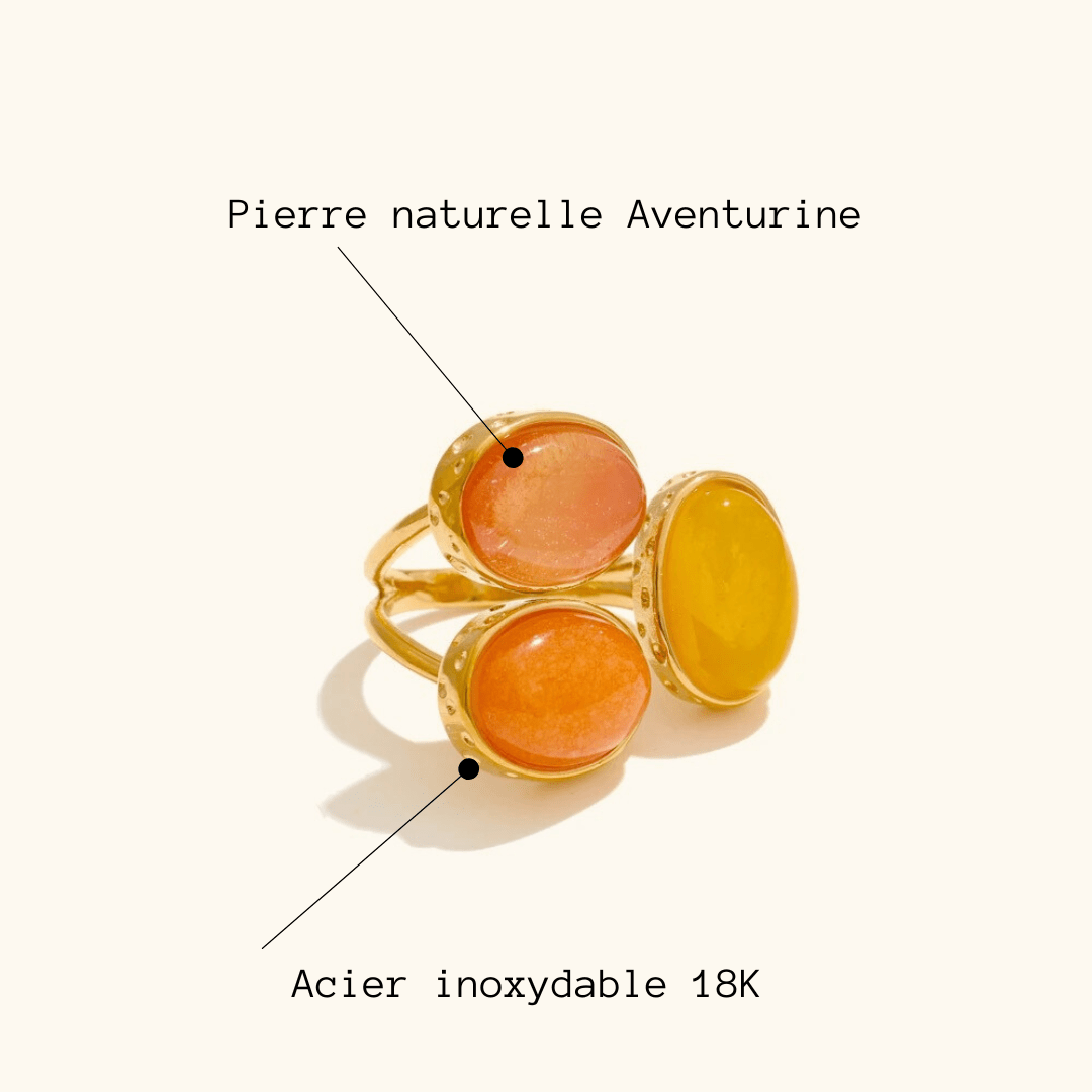 Bague Ambre - hadijewelry