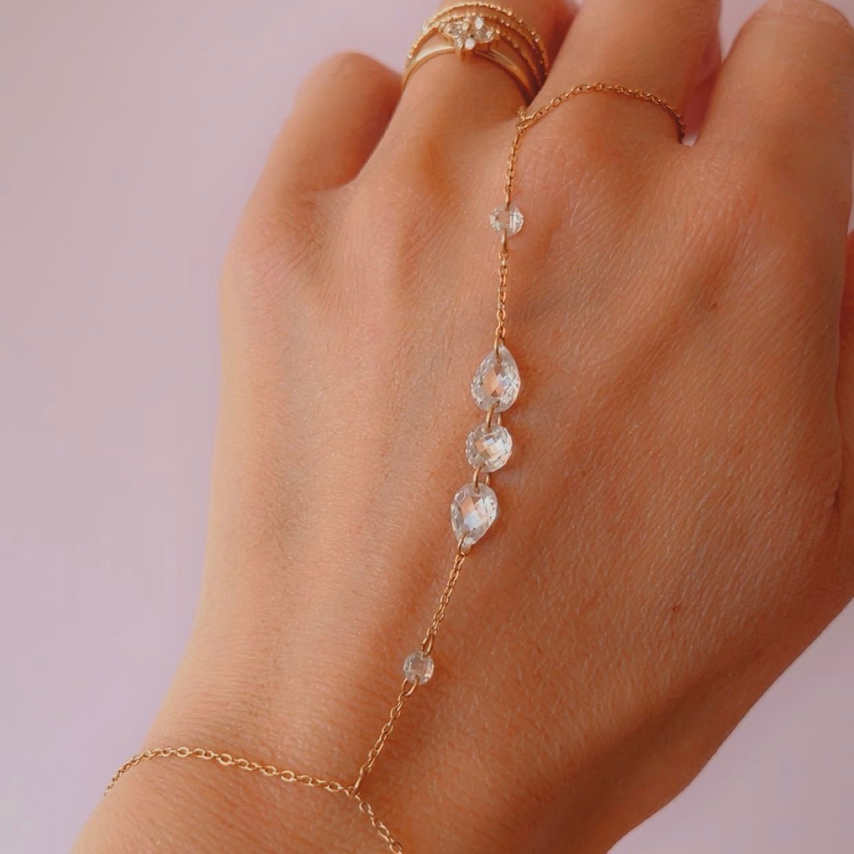 Chaîne de main Esmee - hadijewelry