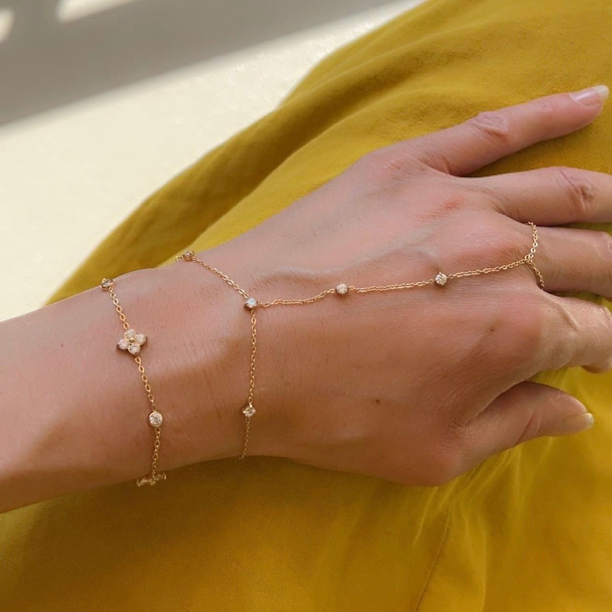 Chaîne de main Milie - hadijewelry