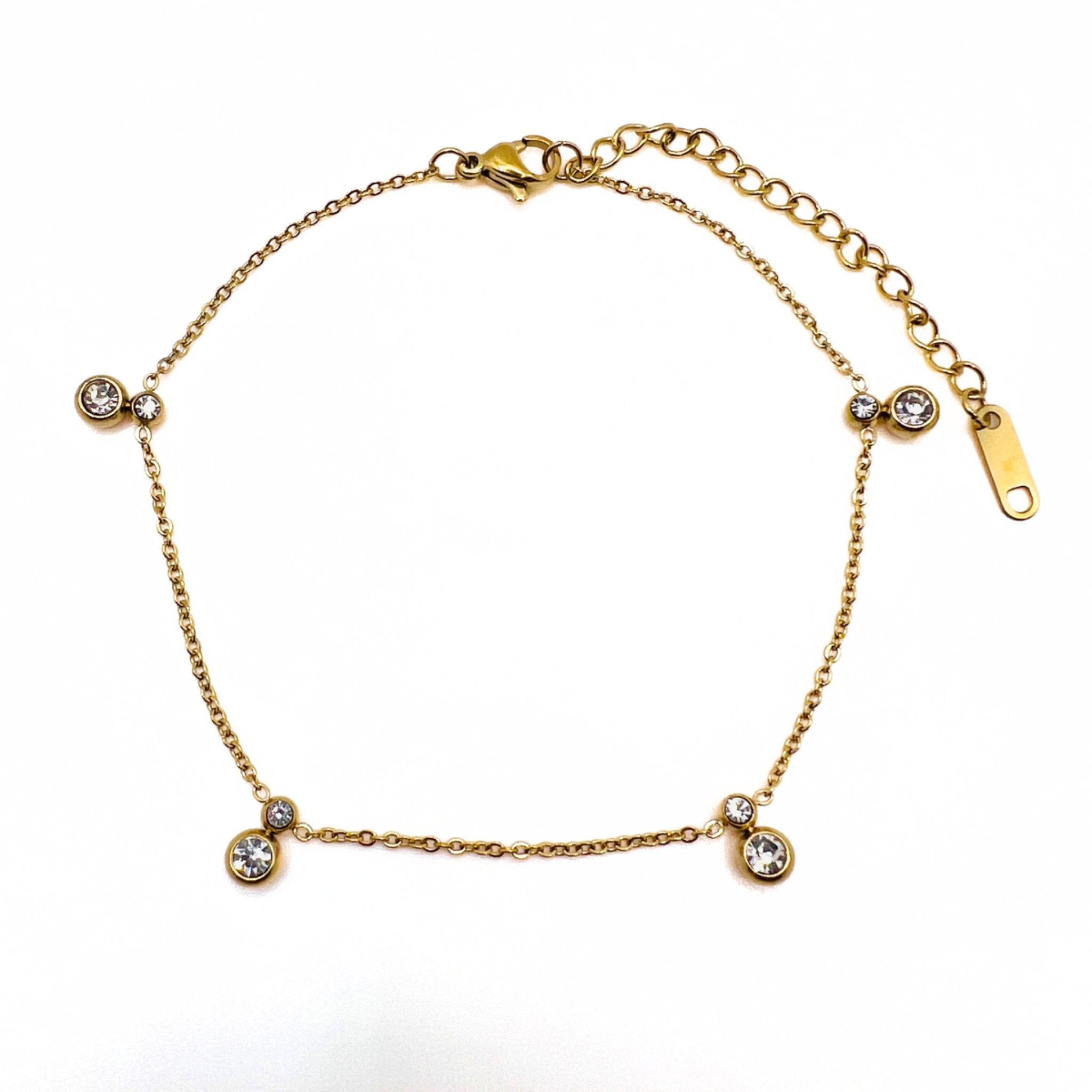 Bracelet cheville Heline - hadijewelry